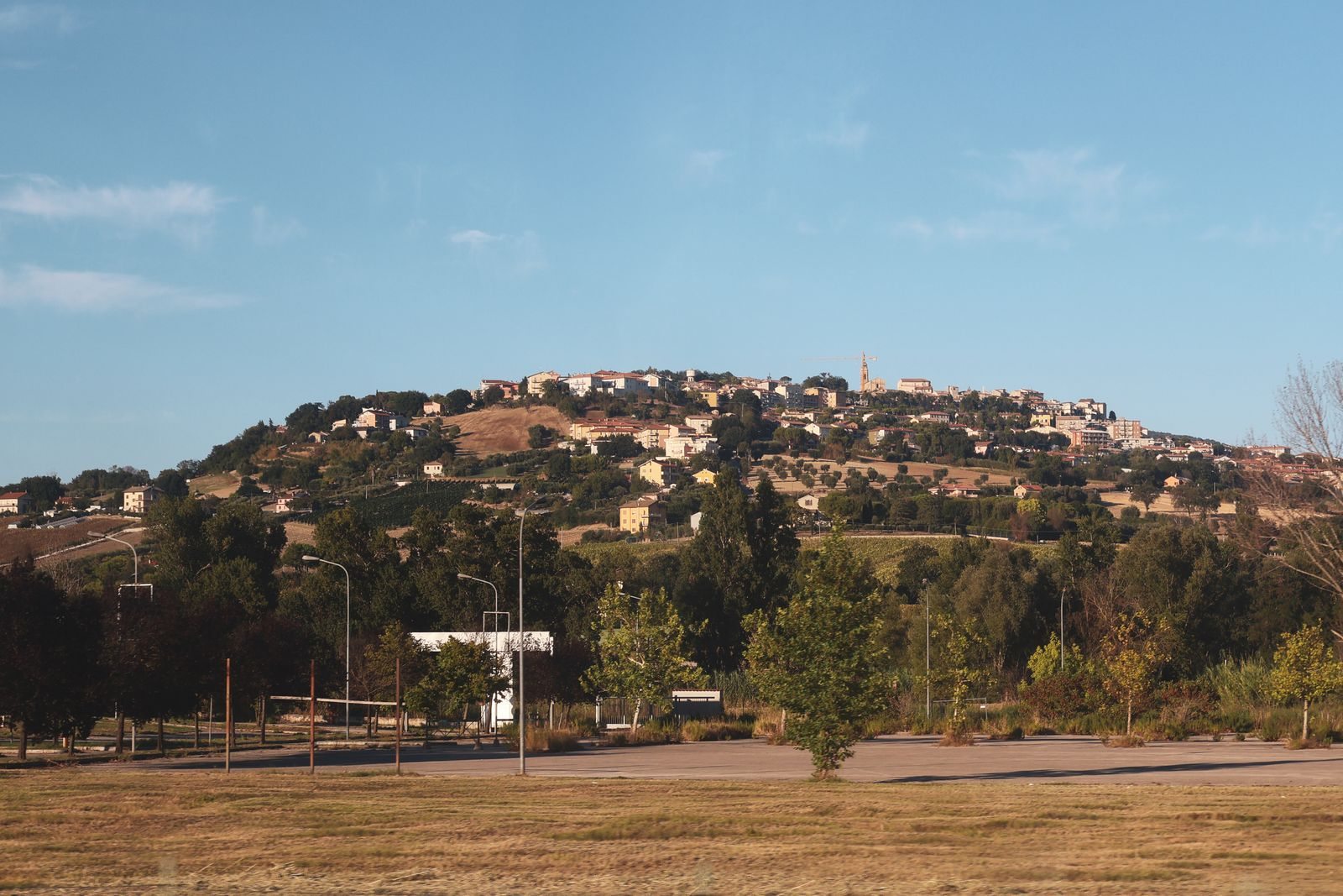 Borgo toscano sulla sommità di una collina