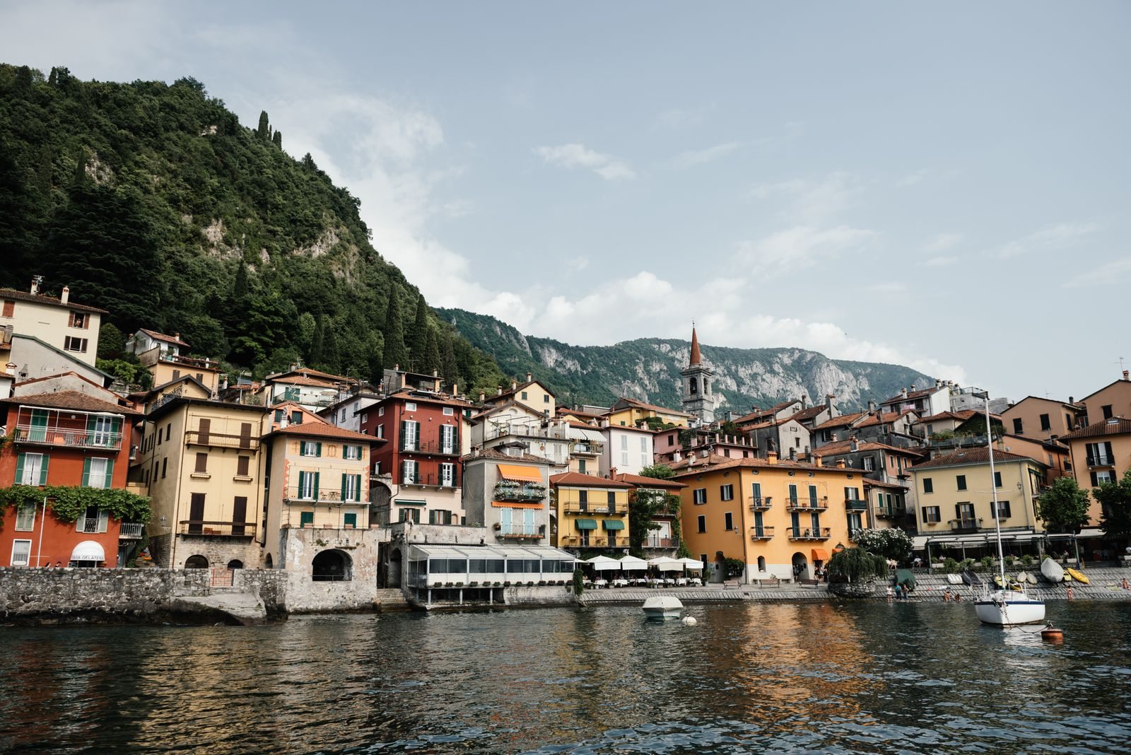 Case di Varenna affacciate sul Lago di Como